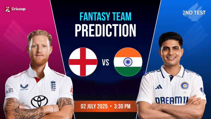 England vs India Dream11 fantasy team