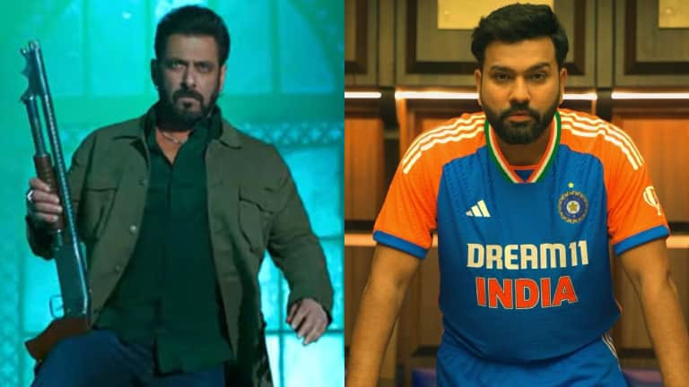 Rohit Sharma and Salman Khan